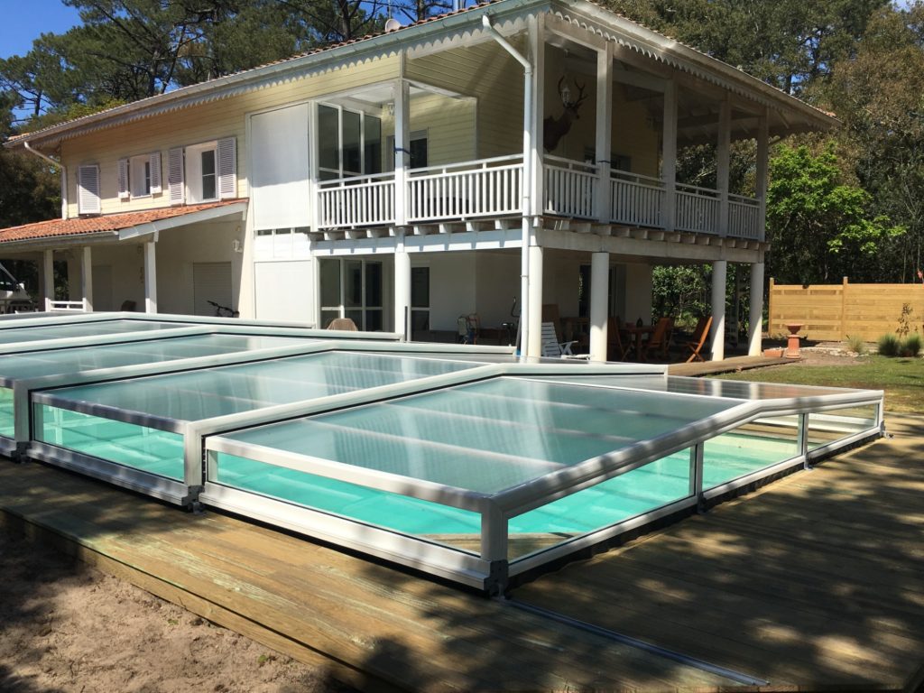 abri mi-haut extenso pour piscine