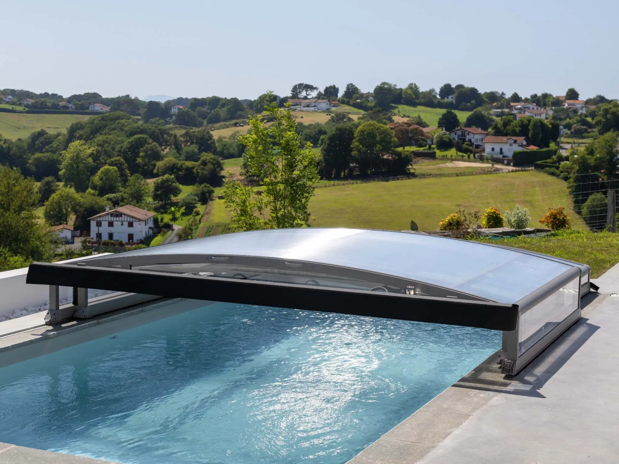 abri de piscine 6x3