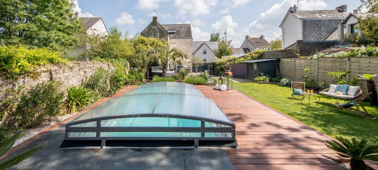 Abri de piscine 6x3
