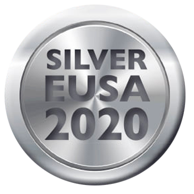 EUSA Award 2020 - Silbermedaille für Poolüberdachung Modell STRETTO